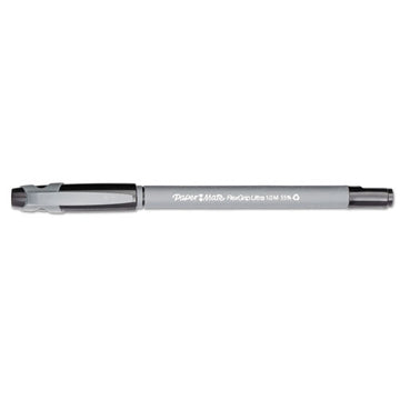 Paper Mate® Flexgrip Ultra Ballpoint Pen, Stick, Medium 1 Mm, Black Ink, Gray Barrel, Dozen freeshipping - TVN Wholesale